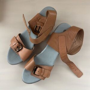 Eric Michael Leather Heels, Size 41